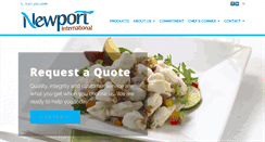Desktop Screenshot of newportintl.com